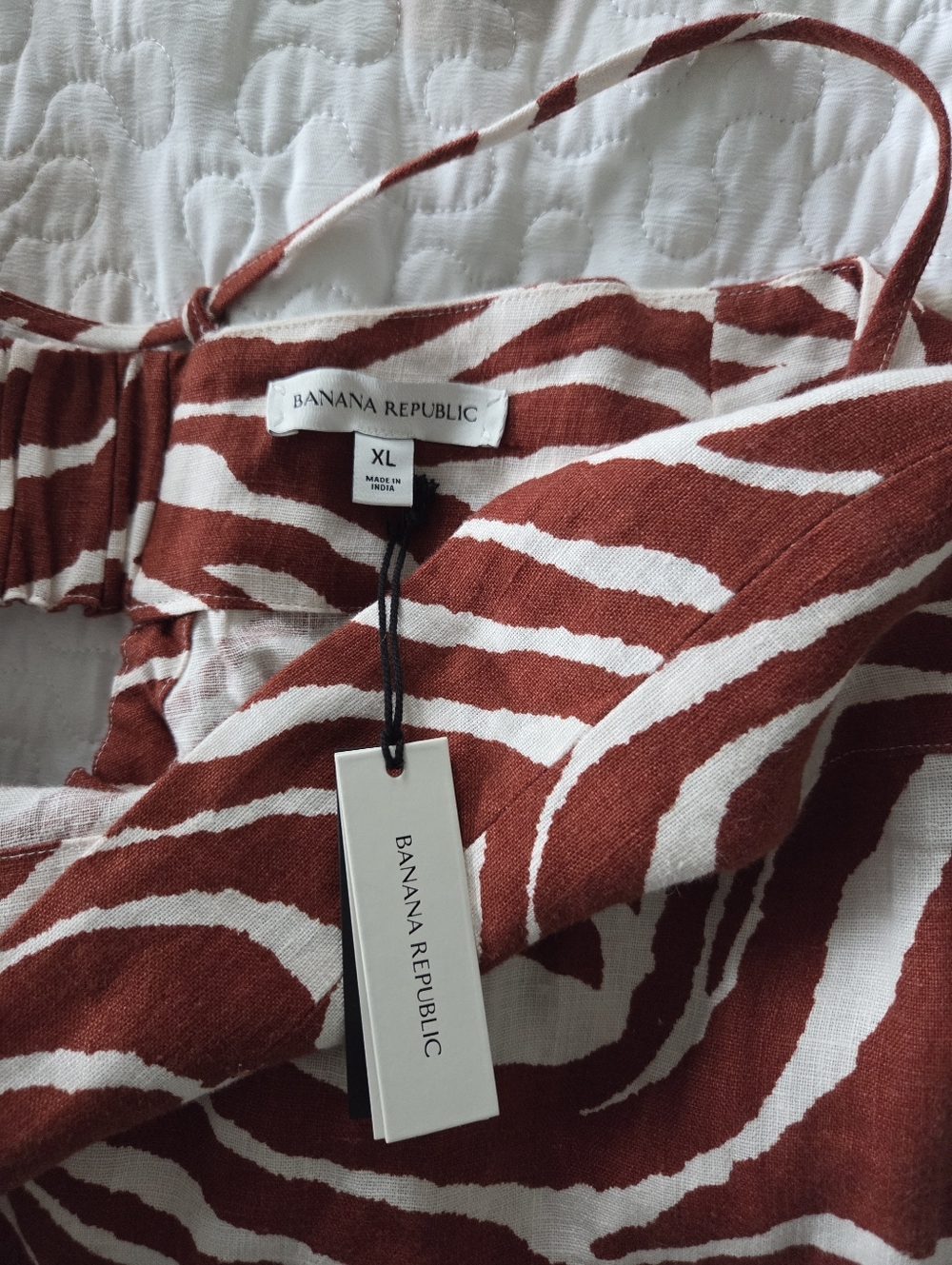 Linen Mini Dress - Picture 6 of 8